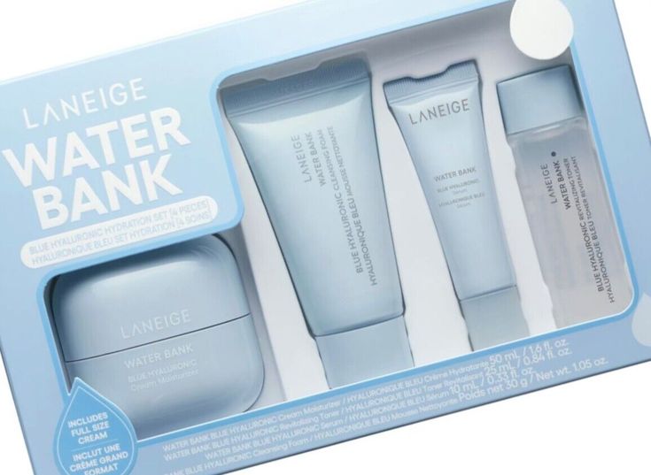 LANEIGE Water Bank Blue Hyaluronic Set | Hydrate & Revitalize