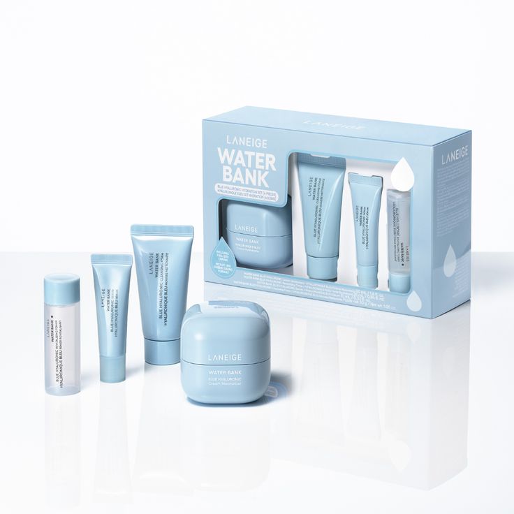 LANEIGE Water Bank Blue Hyaluronic Set | Hydrate & Revitalize