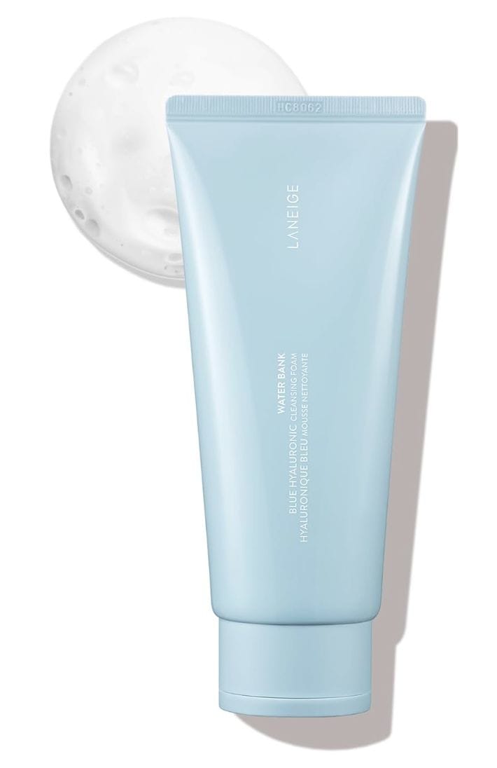 LANEIGE Water Bank Blue Hyaluronic Cleansing Foam | Cleanse & Soften