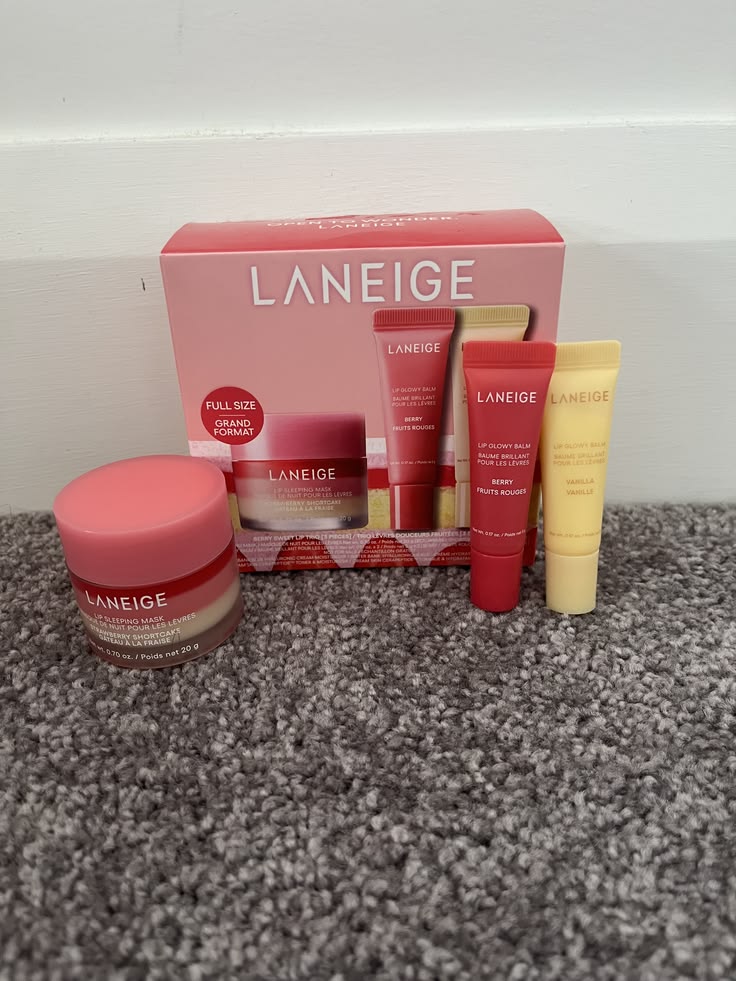 🍓 Laneige Sweet Lip Trio Set