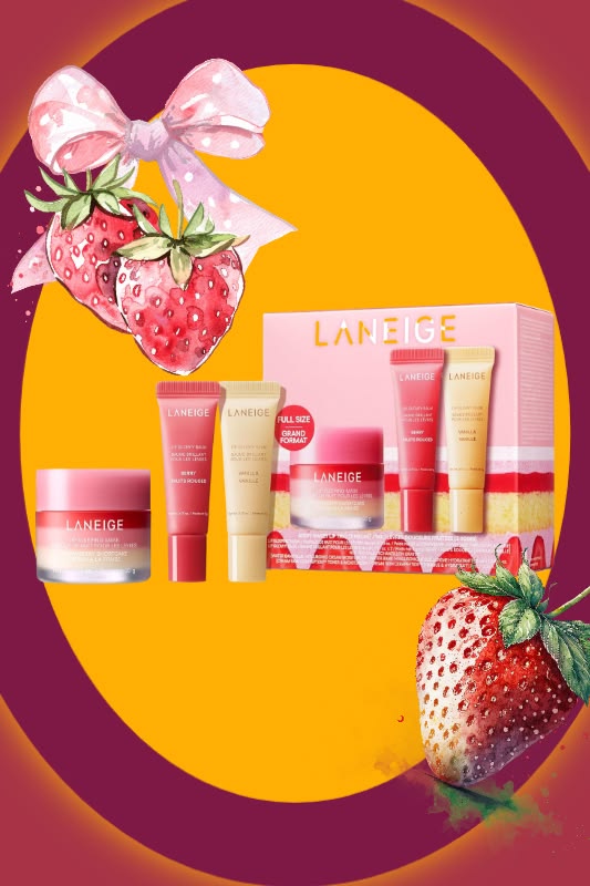 🍓 Laneige Sweet Lip Trio Set