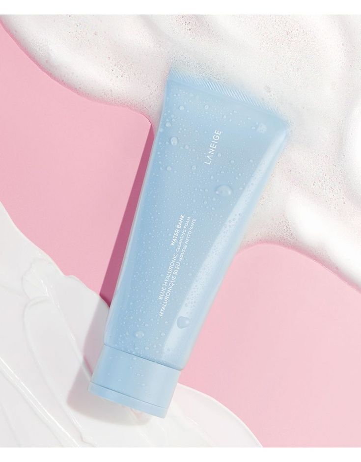 LANEIGE Water Bank Blue Hyaluronic Cleansing Foam | Cleanse & Soften